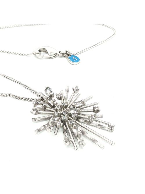 Firework crystal necklace GOCCIAZZURRA JEWELS | CLFIREWORKRODIOCRYSTAL
